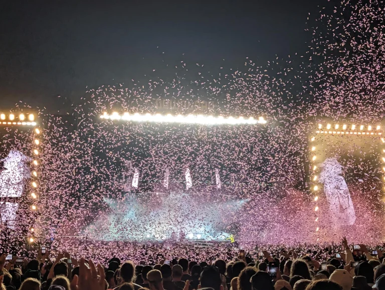 Linkin Park performing at Download Festival 2026 on Sunday