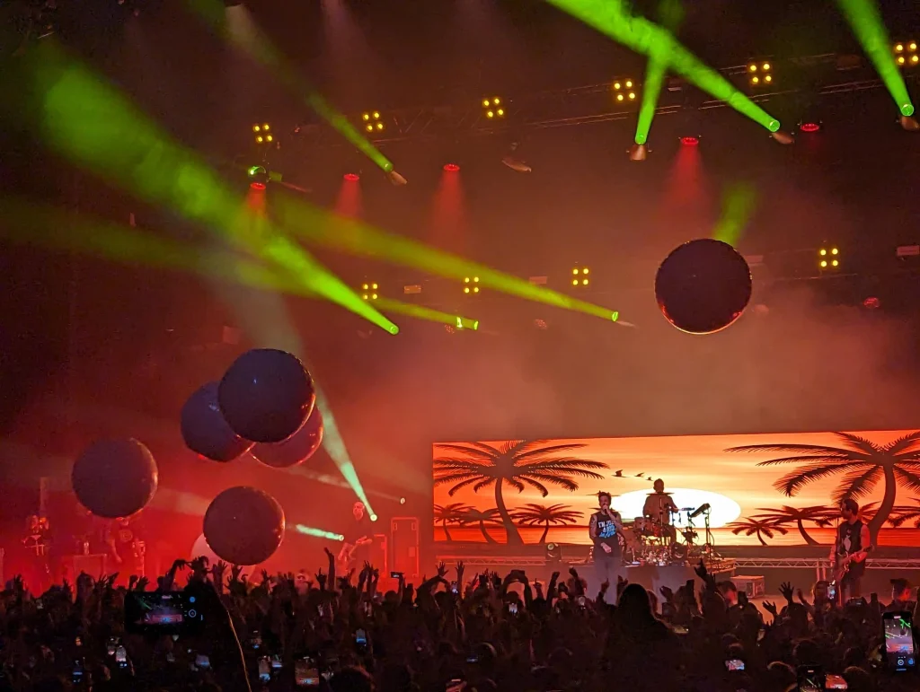 Simple Plan Live in the UK February 2024