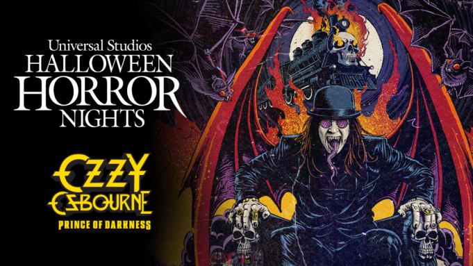 Ozzy Osborne haunted house at universal studios Orlando Halloween horror nights