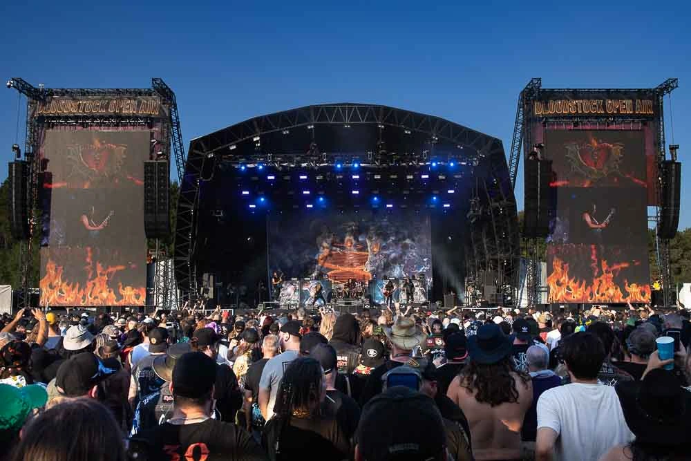 Bloodstock festival main stage the Ronnie James Dio stage
