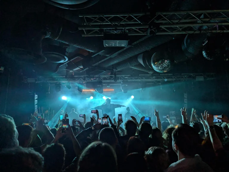 Don Broco playing live in a Chalk Brighton