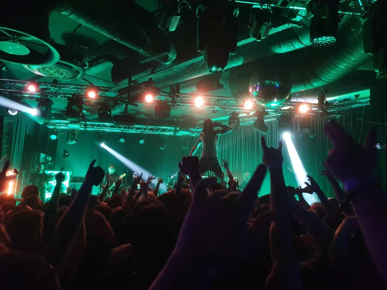 While She Sleeps performing live at Chalk in Brighton UK